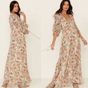 Free People Earthfolk in Tea Set Maxi Dress